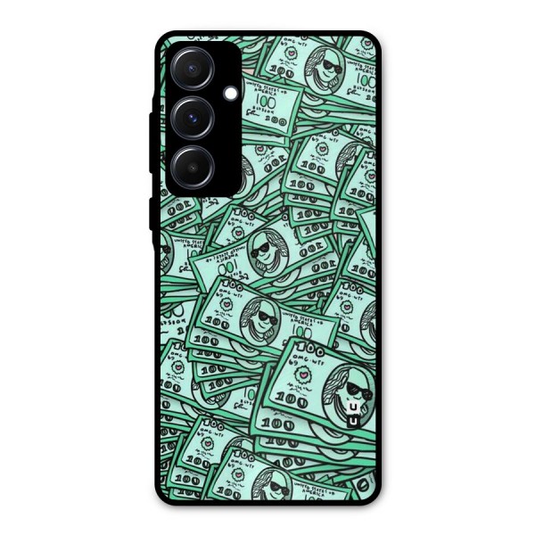 Money Swag Metal Back Case for Galaxy A55