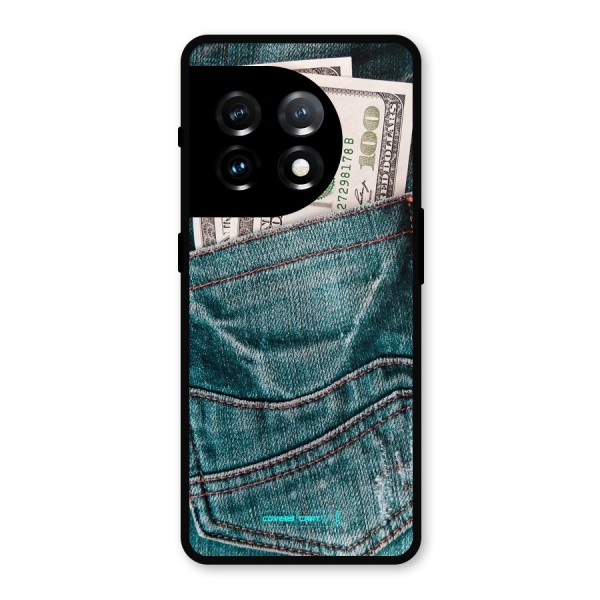 Money in Jeans Metal Back Case for OnePlus 11