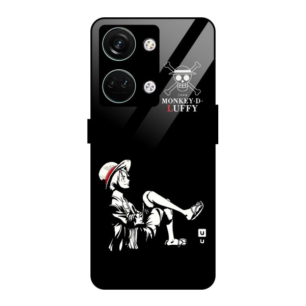 Monkey Luffy Glass Back Case for Oneplus Nord 3