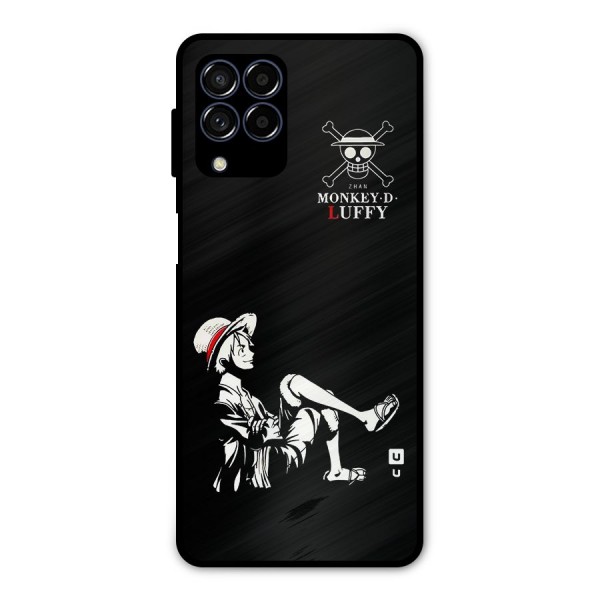 Monkey Luffy Metal Back Case for Galaxy M53 5G