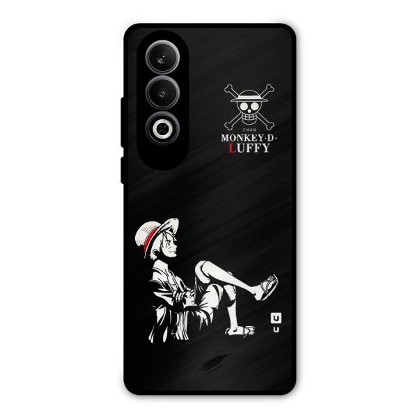Monkey Luffy Metal Back Case for OnePlus Nord CE4