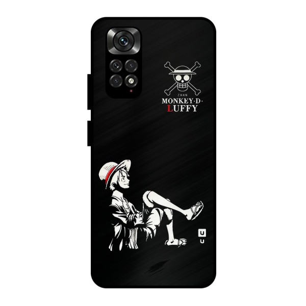 Monkey Luffy Metal Back Case for Redmi Note 11 Pro
