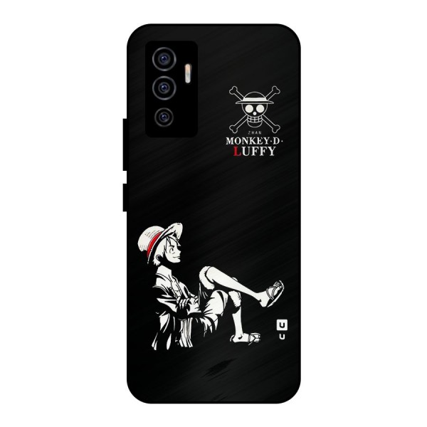 Monkey Luffy Metal Back Case for Vivo V23e