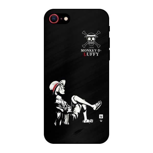Monkey Luffy Metal Back Case for iPhone 8