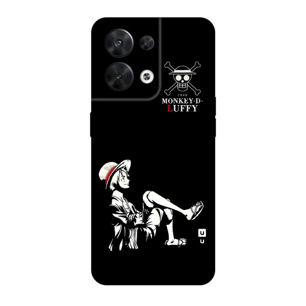 Monkey Luffy Original Polycarbonate Back Case for Oppo Reno8 5G