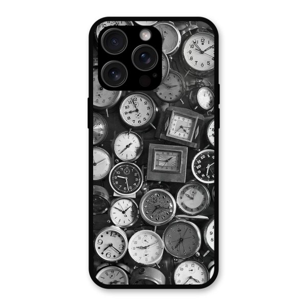 Monochrome Collection Metal Back Case for iPhone 15 Pro Max