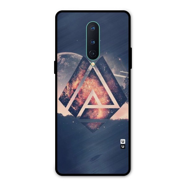 Moon Abstract Metal Back Case for OnePlus 8