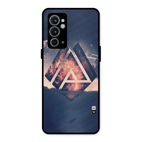 Moon Abstract Metal Back Case for OnePlus 9RT 5G