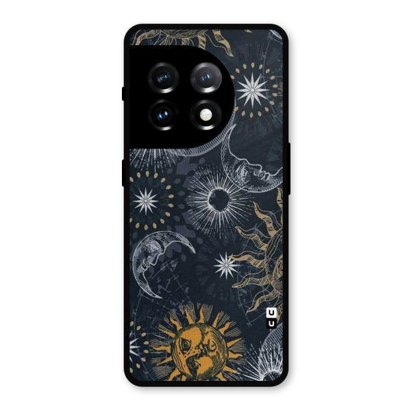 Moon And Sun Metal Back Case for OnePlus 11