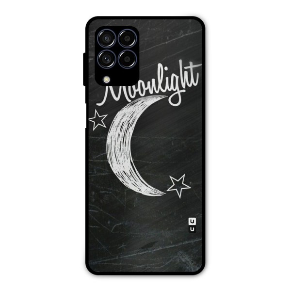 Moon Light Metal Back Case for Galaxy M53 5G