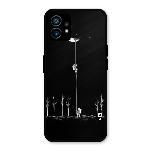 Moon Man Metal Back Case for Nothing Phone 1