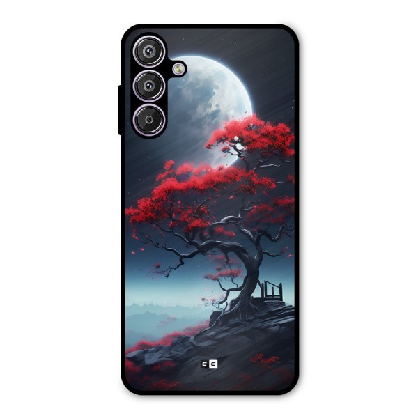 Moon Tree Metal Back Case for Galaxy F15