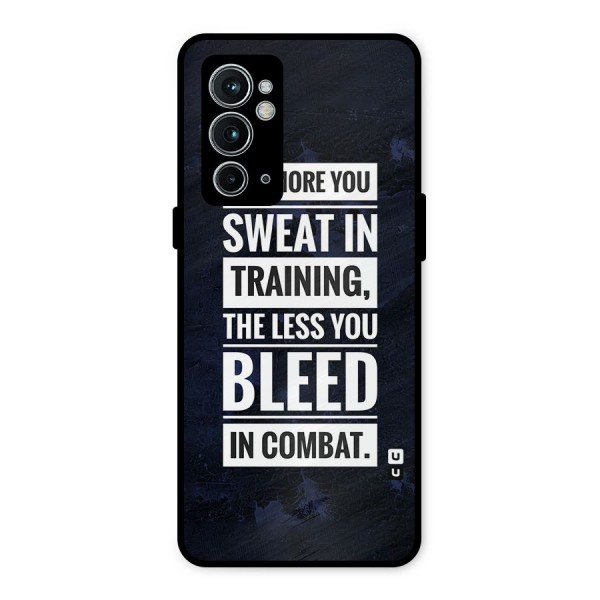 More You Sweat Less You Bleed Metal Back Case for OnePlus 9RT 5G