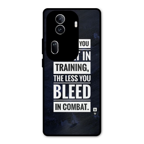 More You Sweat Less You Bleed Metal Back Case for Oppo Reno11 Pro 5G