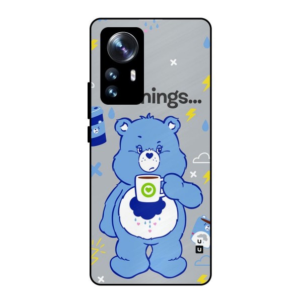 Morning Bear Metal Back Case for Xiaomi 12 Pro