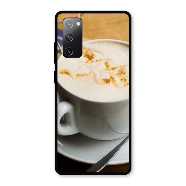 Morning Coffee Metal Back Case for Galaxy S20 FE