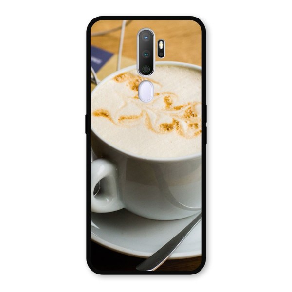 Morning Coffee Metal Back Case for Oppo A9 (2020)