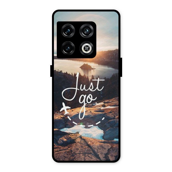 Morning Just Go Metal Back Case for OnePlus 10 Pro 5G