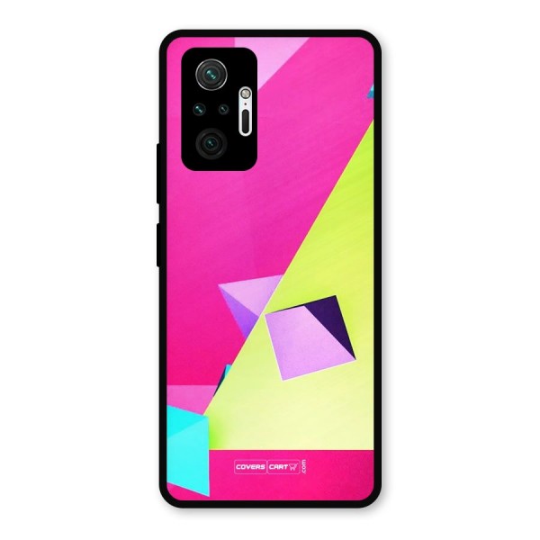 Motion Triangles Metal Back Case for Redmi Note 10 Pro