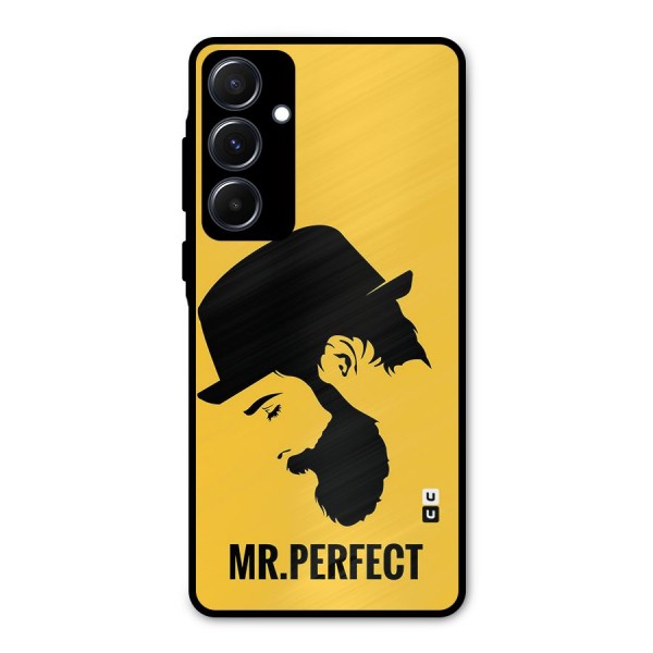 Mr Perfect Metal Back Case for Galaxy A55