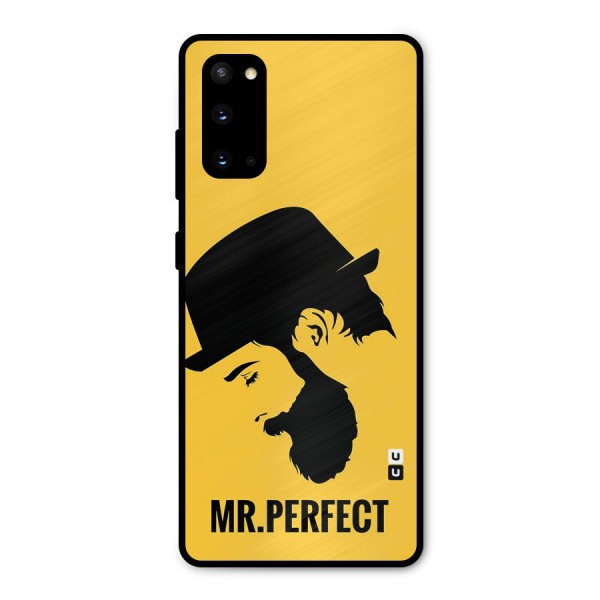 Mr Perfect Metal Back Case for Galaxy S20