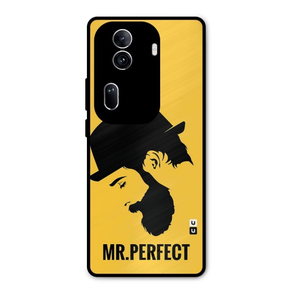 Mr Perfect Metal Back Case for Oppo Reno11 Pro 5G