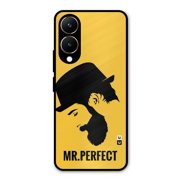 Mr Perfect Metal Back Case for Vivo Y28