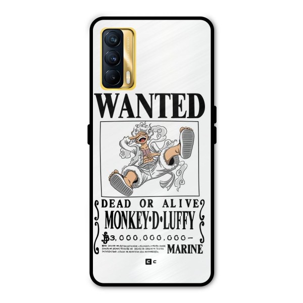 Munkey D Luffy Wanted  Metal Back Case for Realme X7