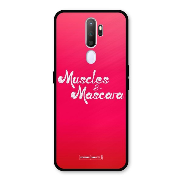 Muscles and Mascara Metal Back Case for Oppo A9 (2020)