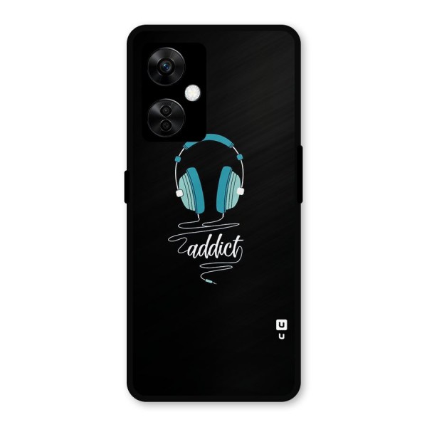 Music Addict Metal Back Case for OnePlus Nord CE 3 Lite