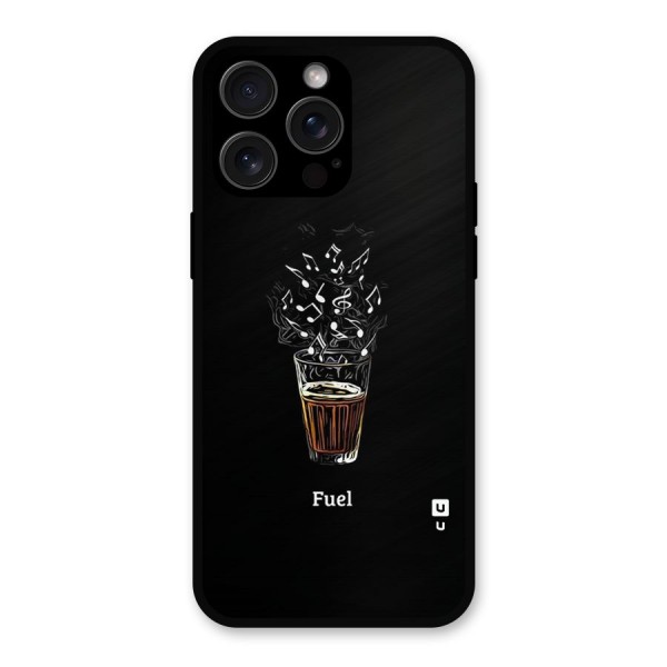Music Chai My Fuel Metal Back Case for iPhone 15 Pro Max