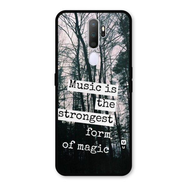 Music Magic Metal Back Case for Oppo A9 (2020)