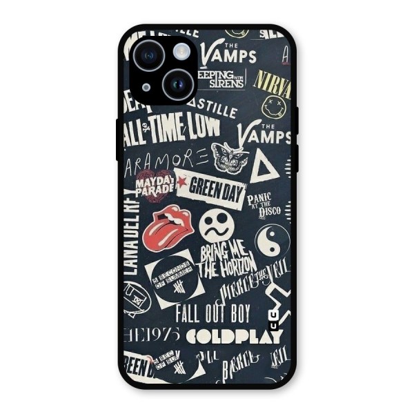 Music My Paradise Metal Back Case for iPhone 14