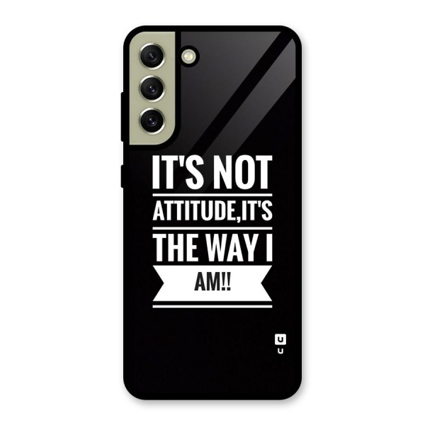 My Attitude Metal Back Case for Galaxy S21 FE 5G (2023)