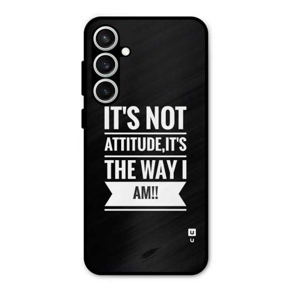 My Attitude Metal Back Case for Galaxy S23 FE