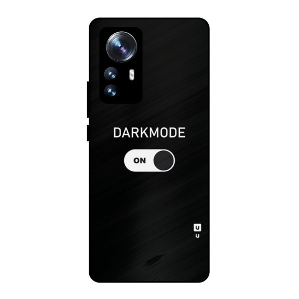 My Darkmode On Metal Back Case for Xiaomi 12 Pro