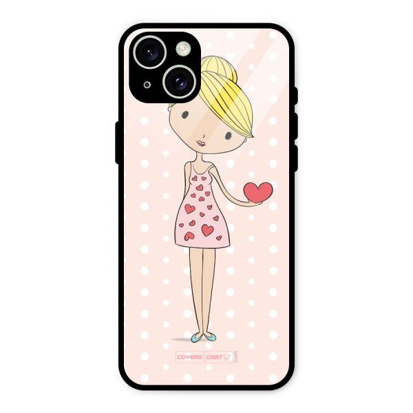 My Innocent Heart Glass Back Case for iPhone 15 Plus