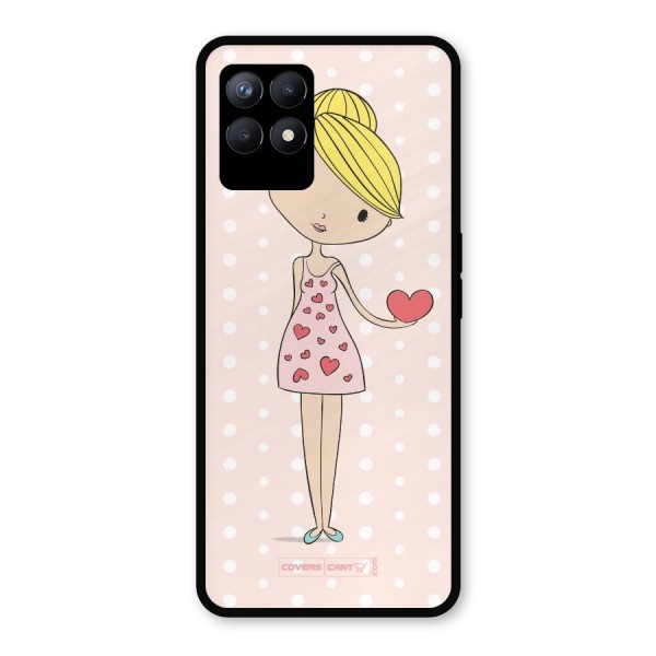 My Innocent Heart Metal Back Case for Realme Narzo 50