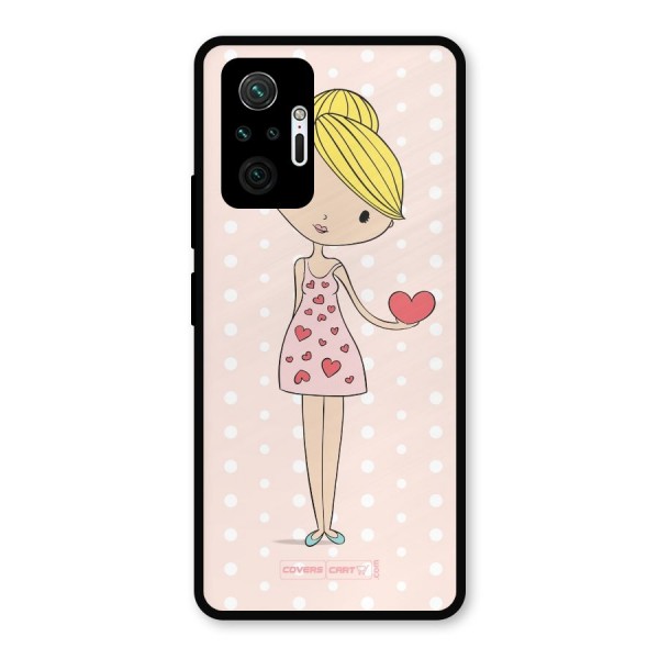My Innocent Heart Metal Back Case for Redmi Note 10 Pro