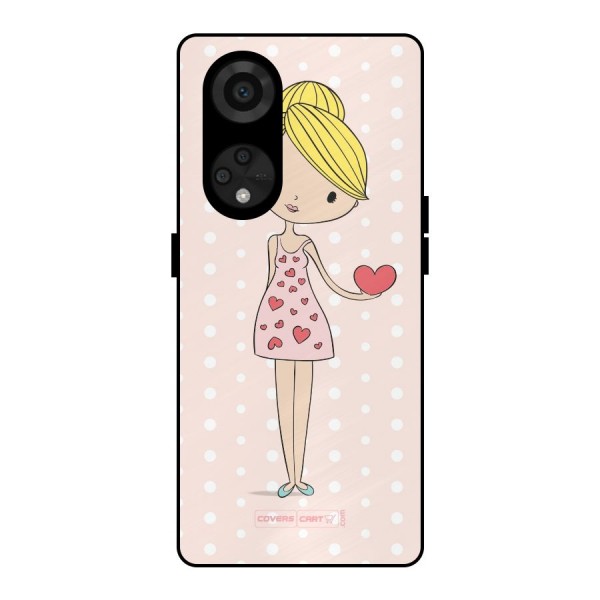 My Innocent Heart Metal Back Case for Reno8 T 5G