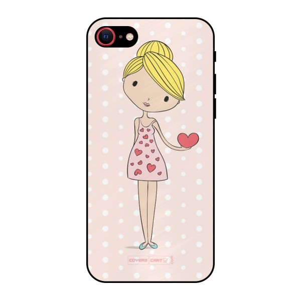 My Innocent Heart Metal Back Case for iPhone 8