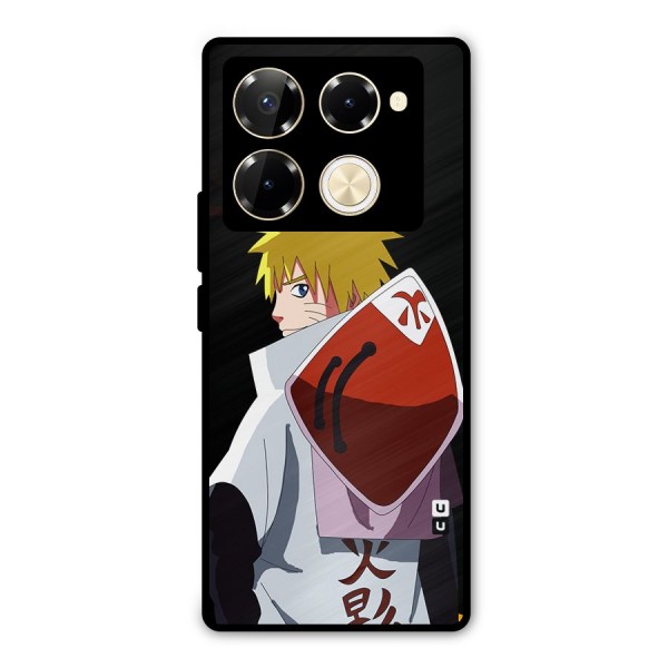 Naruto Hokage Metal Back Case for Infinix Note 40 Pro