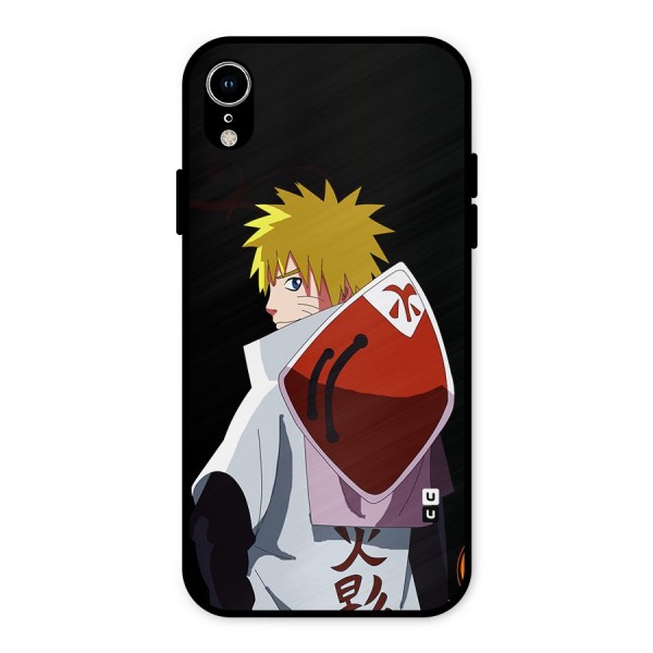 Naruto Hokage Metal Back Case for iPhone XR