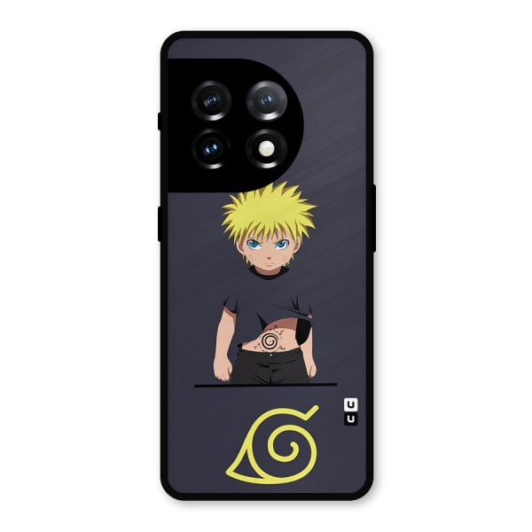 Naruto Kid Metal Back Case for OnePlus 11