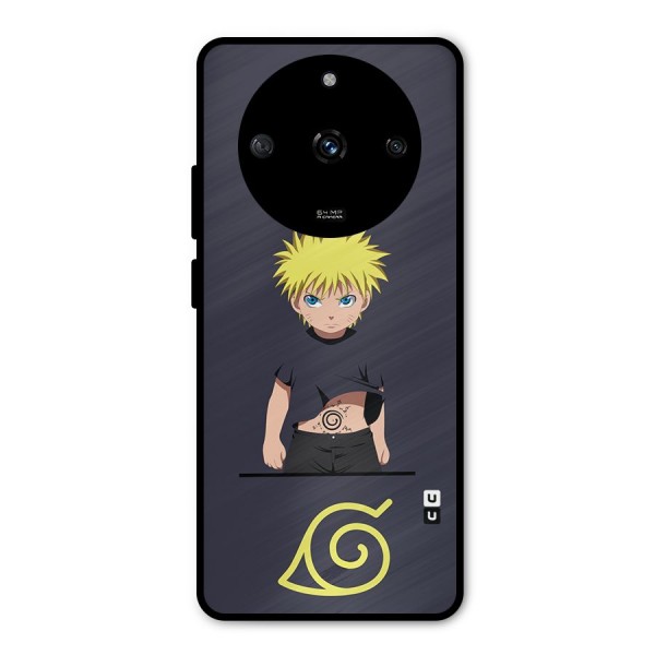 Naruto Kid Metal Back Case for Realme Narzo 60 5G