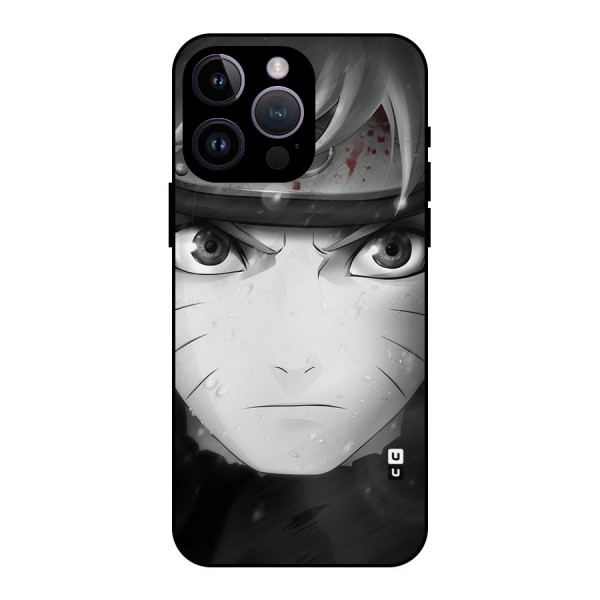 Naruto Monochrome Metal Back Case for iPhone 14 Pro Max