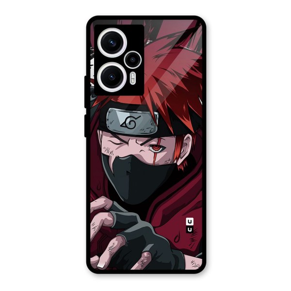 Naruto Ready Action Glass Back Case for Poco F5