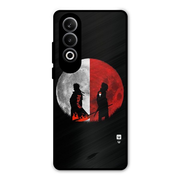 Naruto Shadow Hokage Moon Metal Back Case for OnePlus Nord CE4