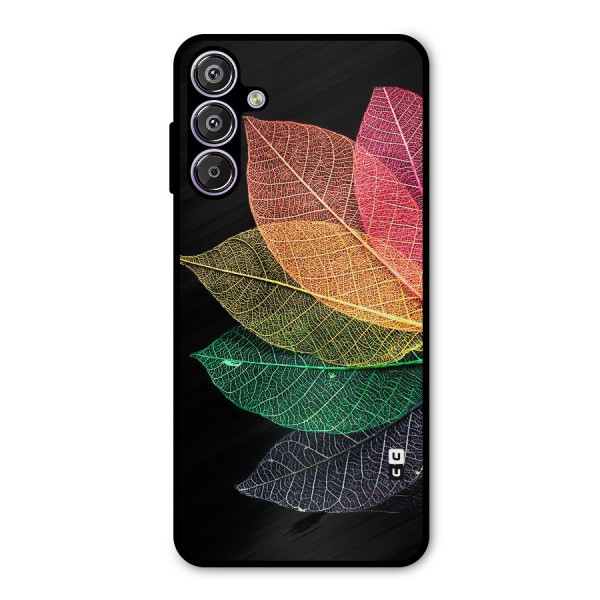 Net Leaf Color Design Metal Back Case for Galaxy M15