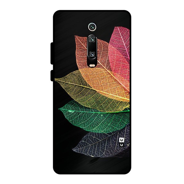 Net Leaf Color Design Metal Back Case for Redmi K20 Pro